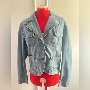 Y2K YMI Women's Denim Jean Jacket fitted size large